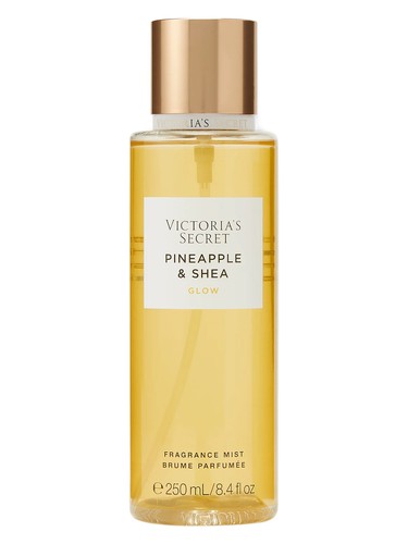 Frasco de Pineapple & Shea Glow, de Victoria's Secret
