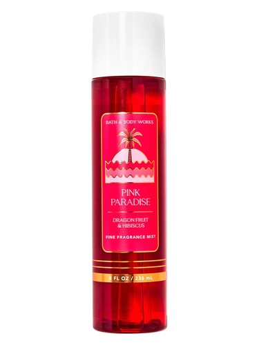 Frasco de Pink Paradise, de Bath & Body Works