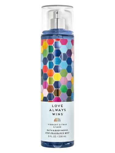 Frasco de Love Always Wins, de Bath & Body Works