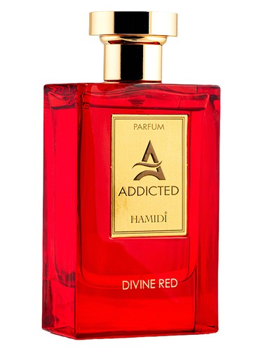 Frasco de Divine Red, de Hamidi
