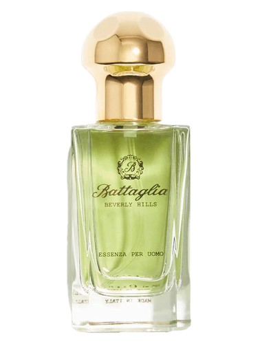 Frasco de Essenza Per Uomo, de Battaglia Beverly Hills