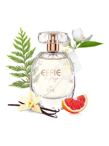 Frasco de Effie Rosé, de Thera Cosméticos