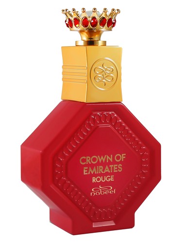 Frasco de Crown Of Emirates Rouge, de Nabeel
