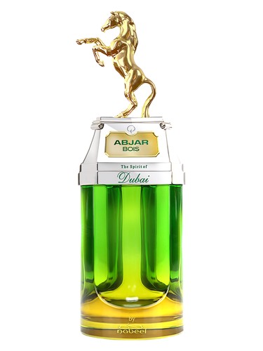 Frasco de Abjar Bois — The Spirit of Dubai