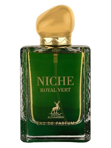 Frasco de Niche Royal Vert, de Maison Alhambra
