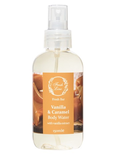 Frasco de Vanilla & Caramel, de Fresh Line