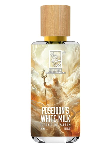 Frasco de Poseidon's White Milk, de The Dua Brand