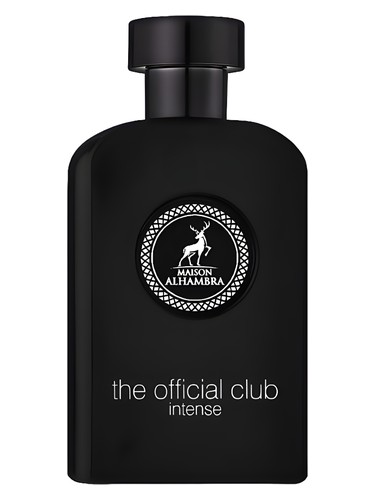 Frasco de The Official Club Intense, de Maison Alhambra