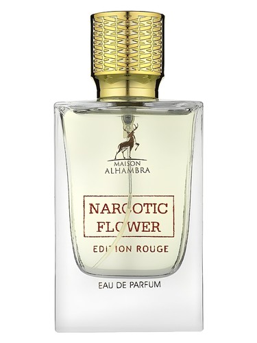 Frasco de Narcotic Flower Edition Rouge, de Maison Alhambra