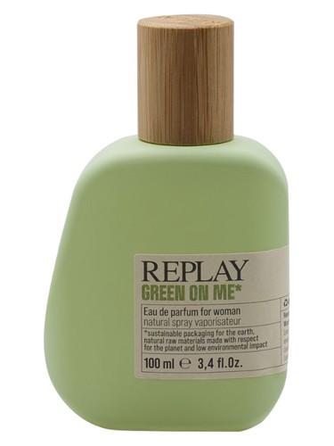 Frasco de Green On Me For Woman, de Replay