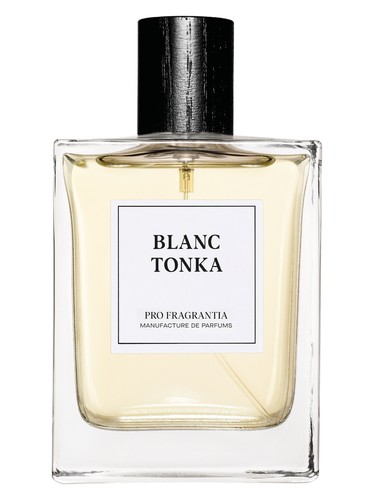 Frasco de Blanc Tonka, de Pro Fragrantia