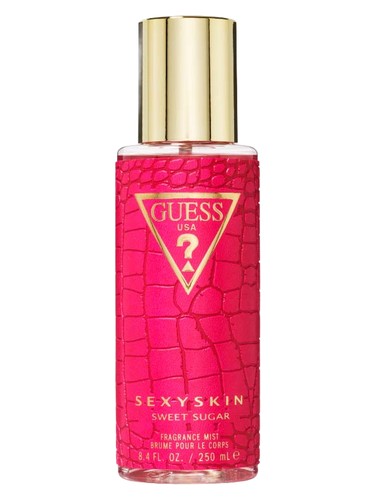 Frasco de Sexy Skin Sweet Sugar Fragrance Mist, de Guess