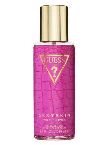 Frasco de Sexy Skin Wil Flower Fragrance Mist, de Guess