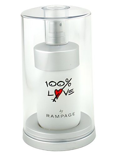 Frasco de Rampage 100% Love, de Vapro International