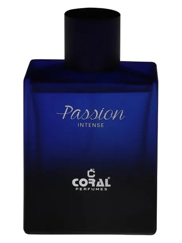 Frasco de Passion Intense, de Coral Perfumes