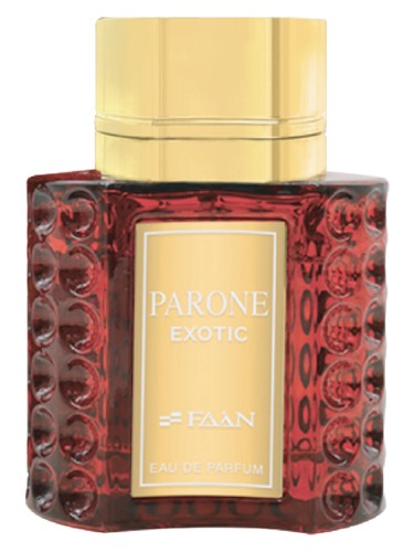 Frasco de Parone Exotic, de FAAN