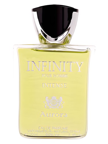 Frasco de Infinity Intense, de Aurora Scents