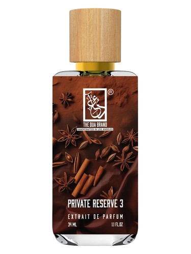 Frasco de Private Reserve 3, de The Dua Brand