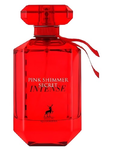 Frasco de Pink Shimmer Secret Intense, de Maison Alhambra
