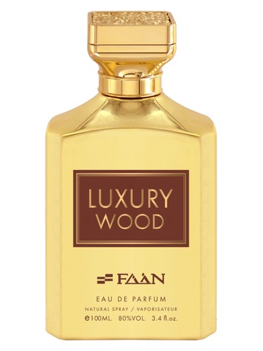 Frasco de Luxury Wood, de FAAN