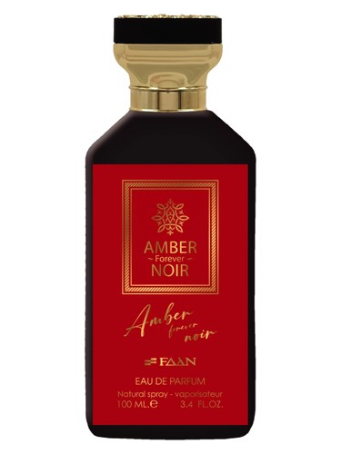 Frasco de Amber Forever Noir, de FAAN