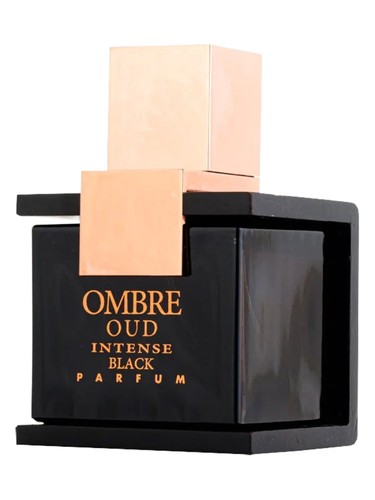 Frasco de Ombre Oud Intense Black, de Armaf
