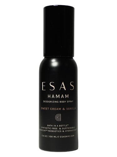 Frasco de Sweet Cream & Vanilla, de Esas Beauty