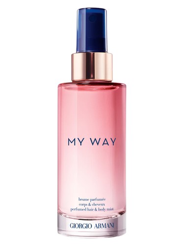 Frasco de My Way Hair & Body Mist, de Giorgio Armani