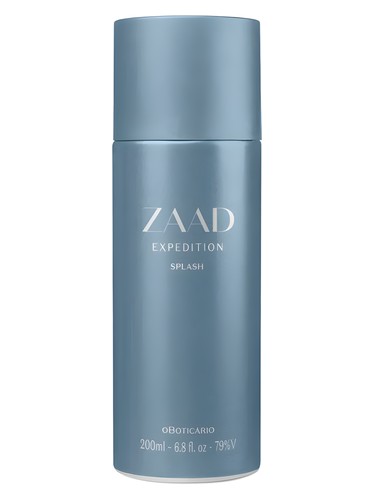Frasco de Zaad Expedition Splash, de O Boticário