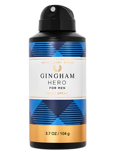 Frasco de Gingham Hero, de Bath & Body Works