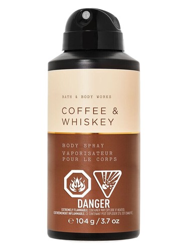 Frasco de Coffee & Whiskey, de Bath & Body Works