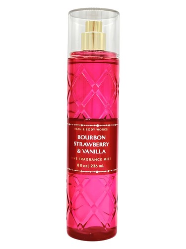 Frasco de Bourbon Strawberry & Vanilla, de Bath & Body Works