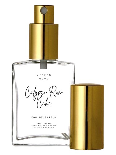 Frasco de Calypso Rum Cake, de Wicked Good