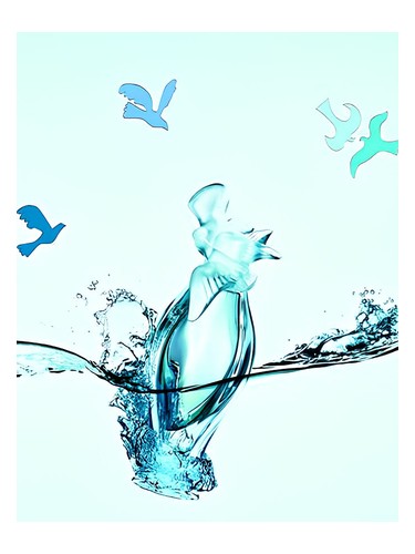 Frasco de L'Eau du Temps, de Nina Ricci