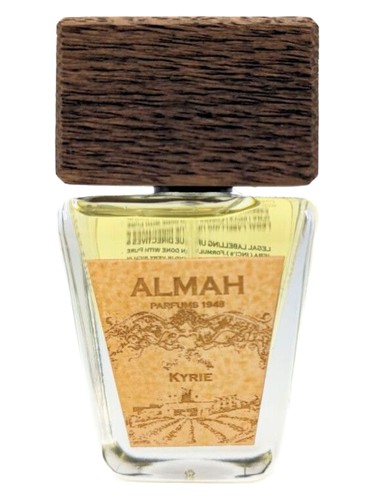Frasco de Kyrie, de Almah Parfums 1948