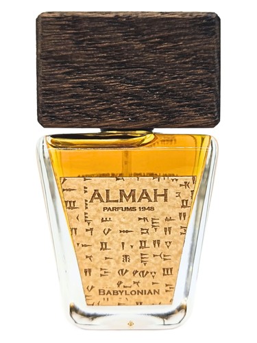 Frasco de Babilonian, de Almah Parfums 1948