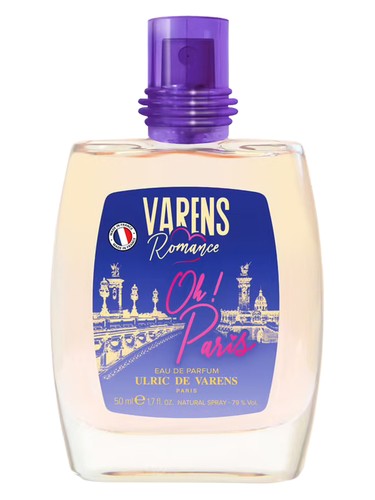 Frasco de Varens Romance Oh ! Paris, de Ulric de Varens