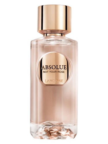 Frasco de Absolue Not Your Rose, de Lancôme