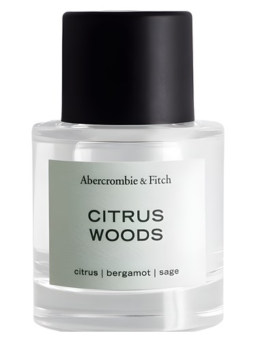 Frasco de Citrus Woods, de Abercrombie & Fitch