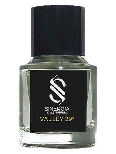 Frasco de Valley 29°, de Sinergia Parfums
