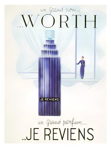 Frasco de Je Reviens, de Worth