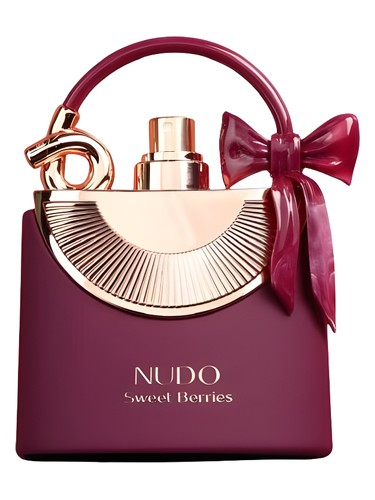 Frasco de Nudo Sweet Berries, de Fragrance World