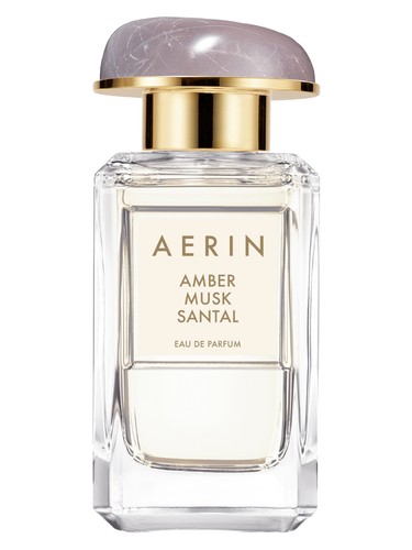 Frasco de Amber Musk Santal, de Aerin