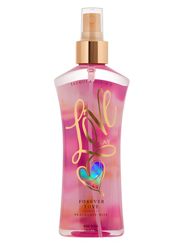 Frasco de Love Spray Forever Love, de Jacqui & David