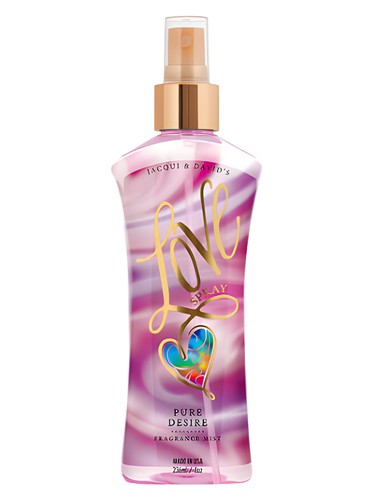 Frasco de Love Spray Pure Desire, de Jacqui & David