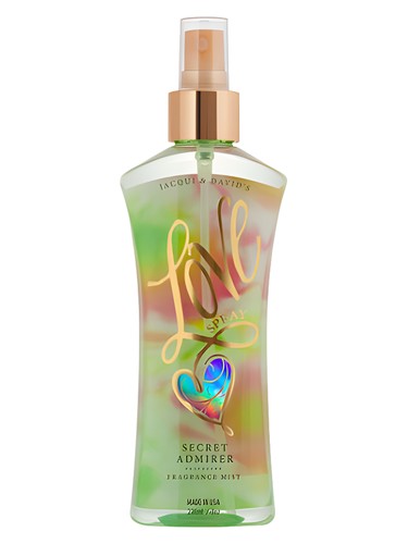 Frasco de Love Spray Secret Admirer, de Jacqui & David