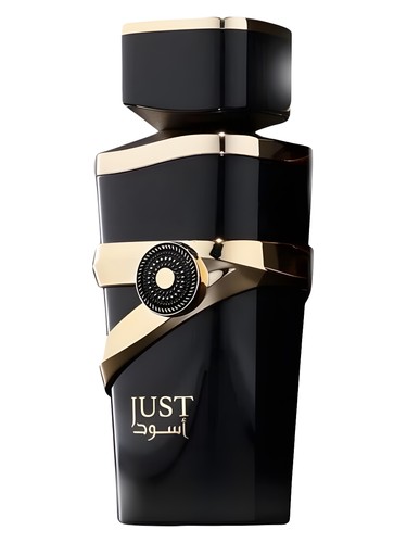 Frasco de Just Aswad, de Fragrance World