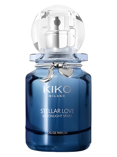 Frasco de Stellar Love Moonlight Spark Eau De Parfum, de Kiko Milano