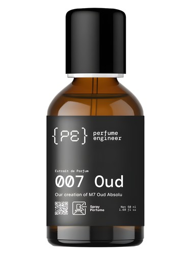 Frasco de 007 Oud, de Perfume Engineer