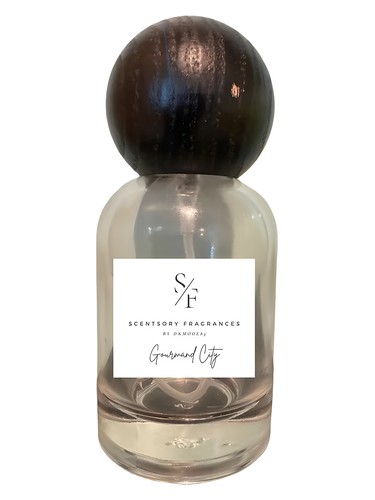 Frasco de Gourmand City, de Scentsory